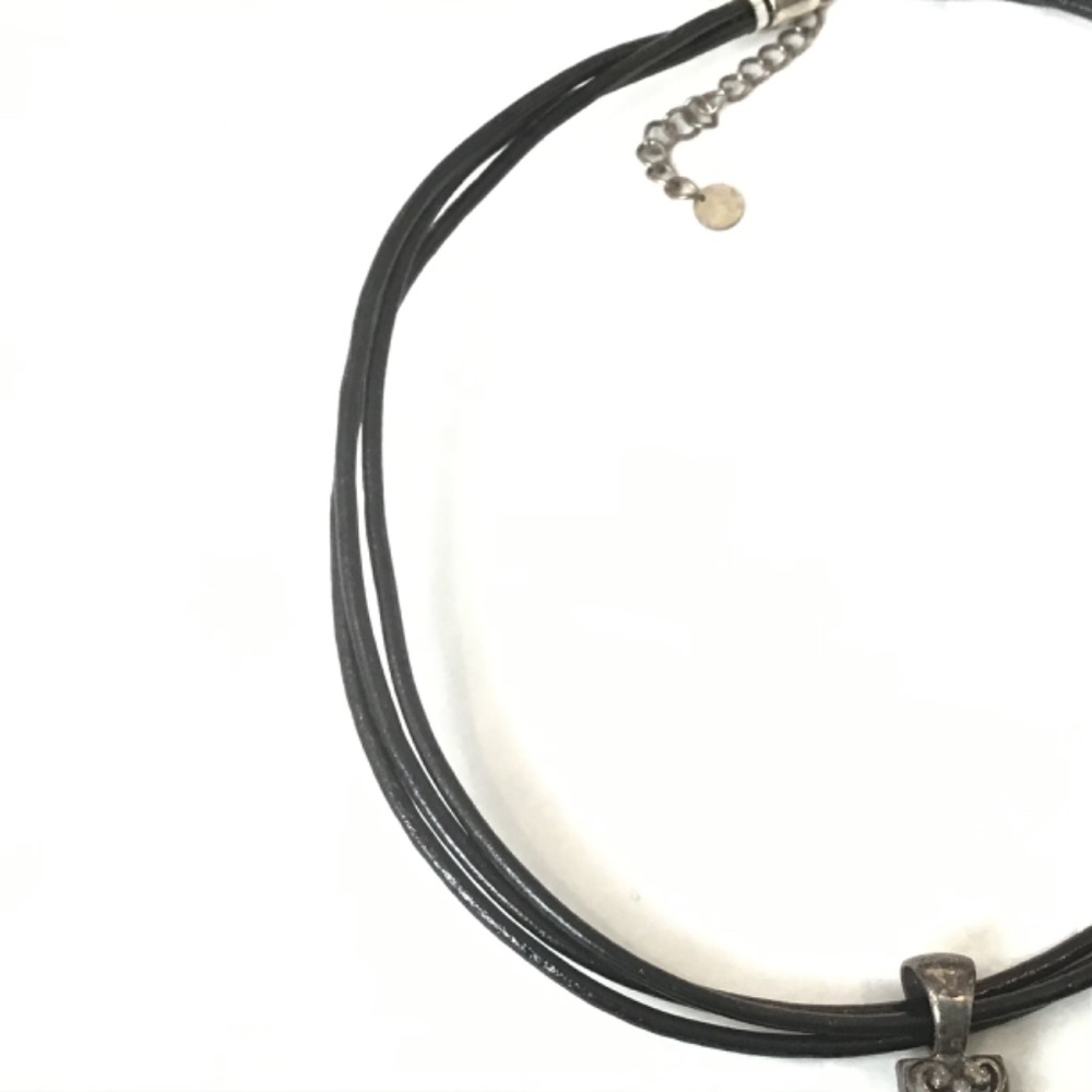 Sterling Silver Cross Scrollwork Cutouts Pendant … - image 3